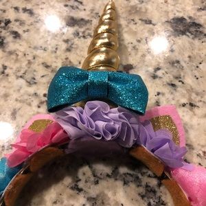 Custom Handmade Beautiful Unicorn Sparkly Headband